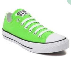 Neon Green Converse