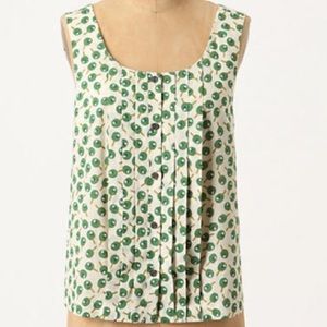 Anthropologie Ping Pong Crop Top