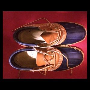 LL Bean rain boots or Duck Boots
