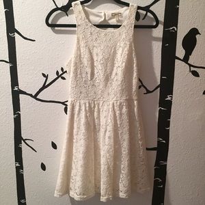 Kirra white lace dress