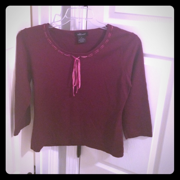 WilliSmith sweater. Size L.
