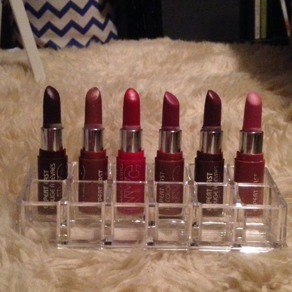 6 NYC lipsticks