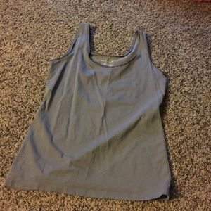 Grey Ann Taylor Tank-top