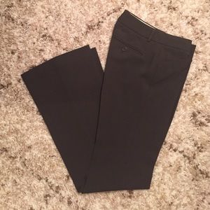 "Theory" dark green wool pants