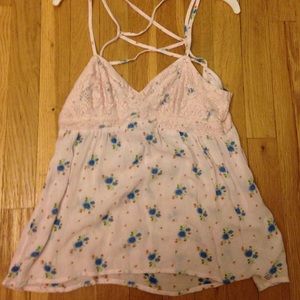 Flowy tank top shirt