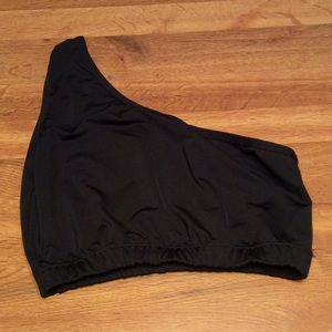 One shoulder sports bra!!