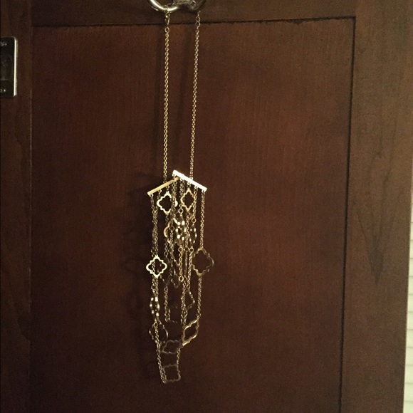 Francesa statement gold layered necklace