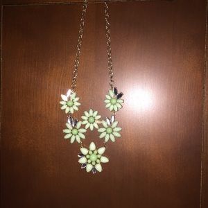 Francesa flowered statement necklace