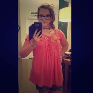 ‼️RESERVED FOR @1kay11 Embroidered Top