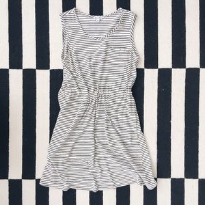 Steven Alan Stripe Drawstring Dress