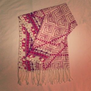 Candy pink scarf