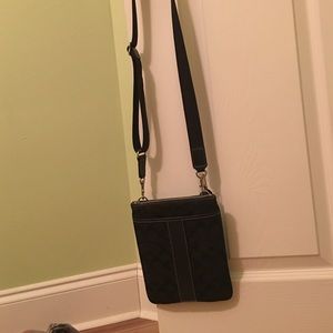 Black coach purse
