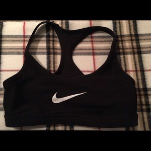 Black Nike Dri-fit Sports Bra (Reversible) (SM)