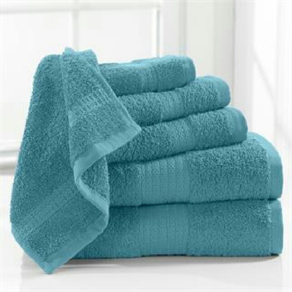 6PC FRENCH BLUE TOWEL SET
