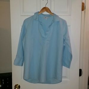 Vineyard Vines Linen Collared Tunic