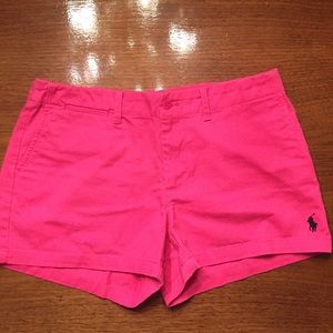 Ralph Lauren pink shorts, size 6