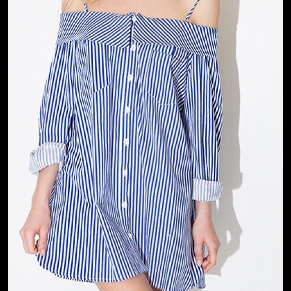 Off the shoulder dress