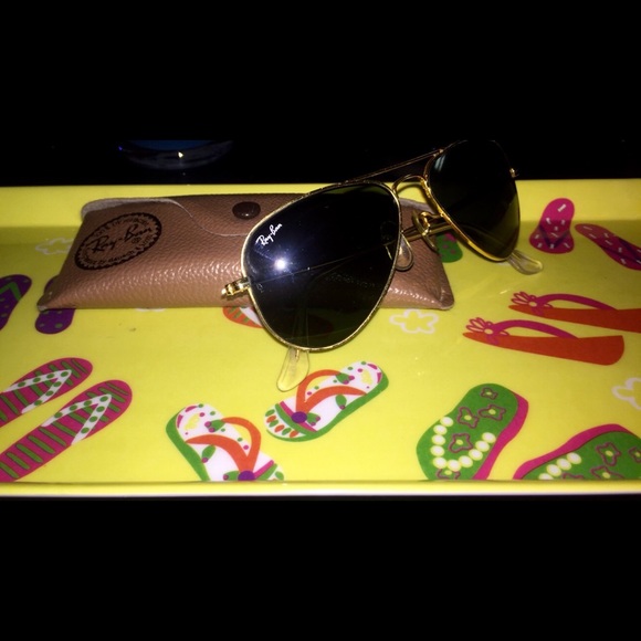 Authentic Polarized Ray Ban aviators