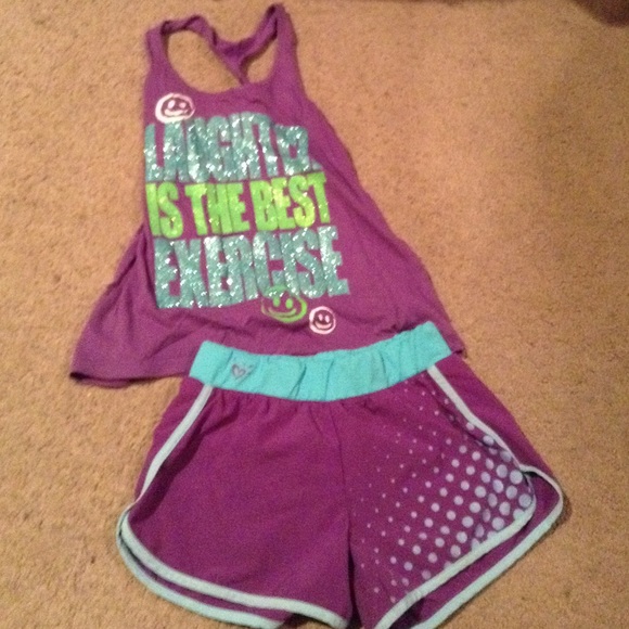 Justice shorts outfit