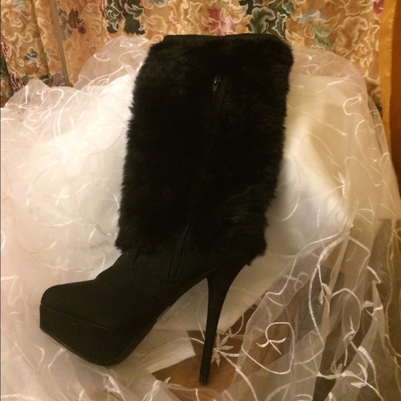 Black boots