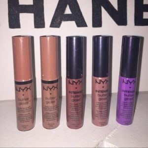 NYX butter gloss bundle (5) 🎉