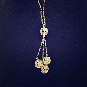 Kate spade silver necklace