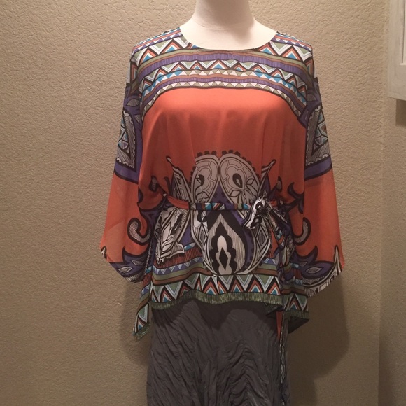 2tot & Delicious Sheer Top Size M