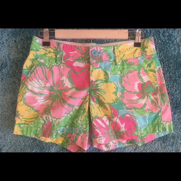 NWOT Lilly Pulitzer Callahan Shorts "Big Flirt" 💗