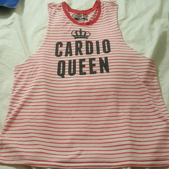 Cardio Queen muscle tee