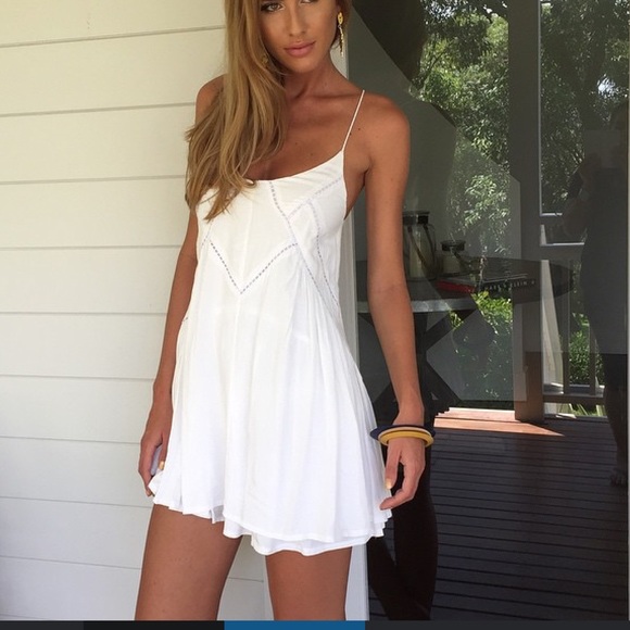 White sundress Sabo Skirt new! 🌻
