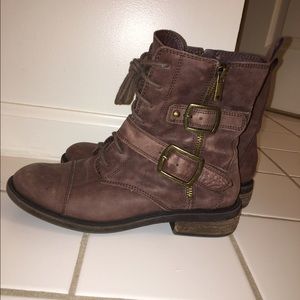 Brown Lucky Brand Boots