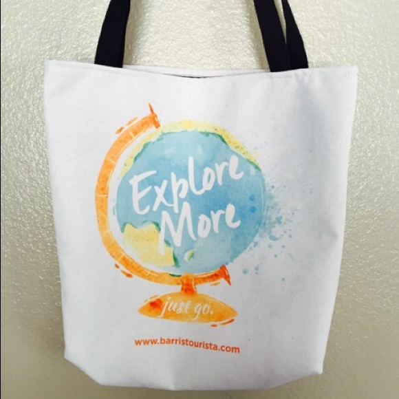 BarrisTourista Travel Store Handbags - Explore More Travel Tote Bag