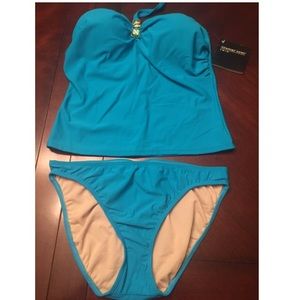 Beautiful Teal Tankini - Brand New