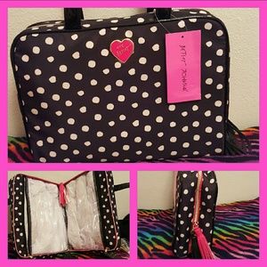 Betsey Johnson makeup bag