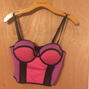 Bebe Bustier top