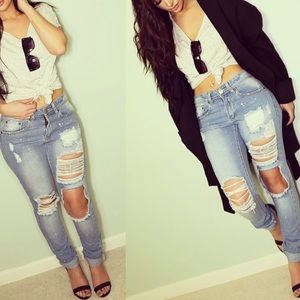 Missguided bf jeans