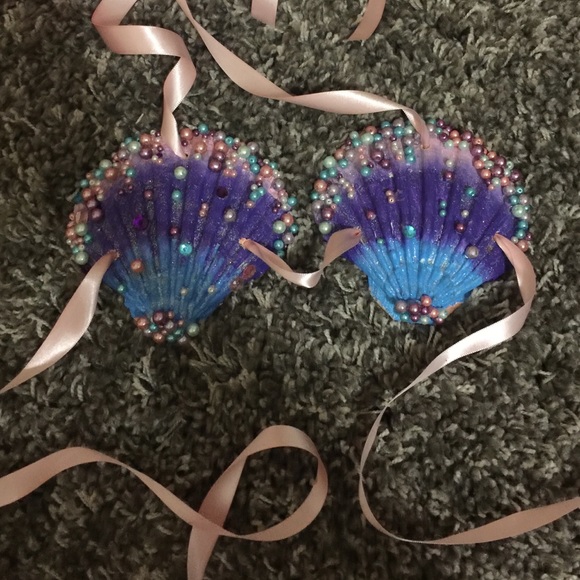 Mermaid rave bra EDC ultra