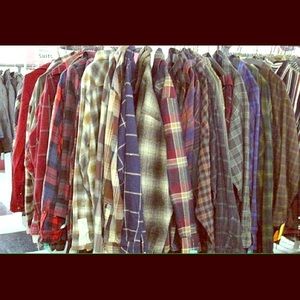 🎉🎉 MYSTERY VINTAGE OVERSIZED FLANNEL🎉🎉