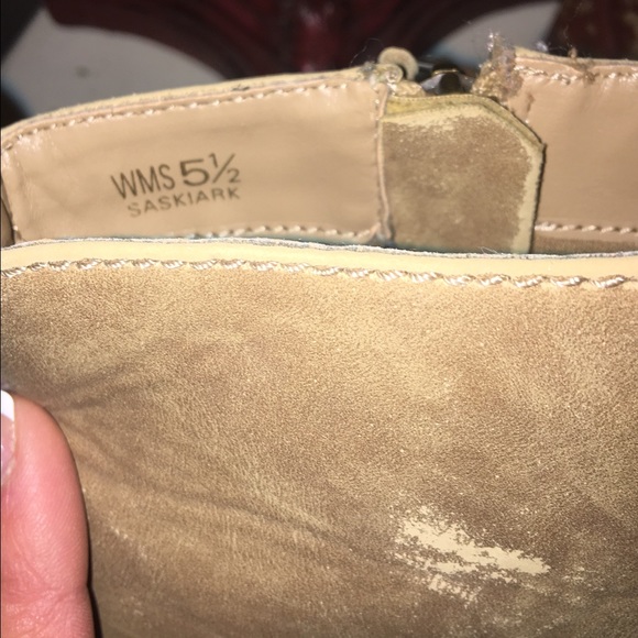 Report women's distressed booties - Picture 3 of 4