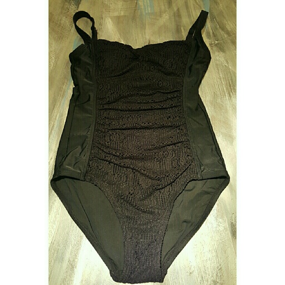New Lace One pc Swimsuit by Merona Small
