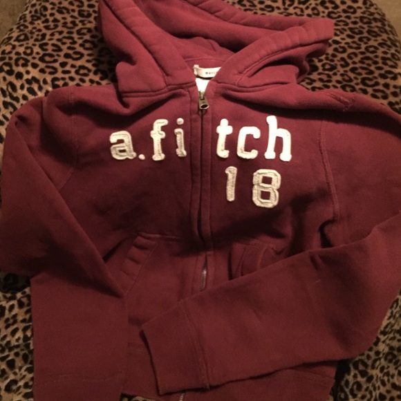 Abercrombie kids hooded zip up
