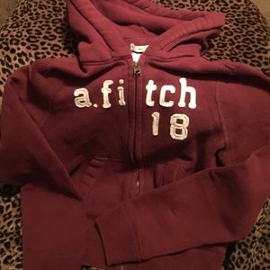 Abercrombie kids hooded zip up