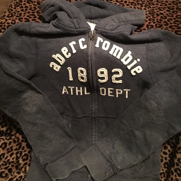 Abercrombie hooded zip up