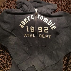 Abercrombie hooded zip up