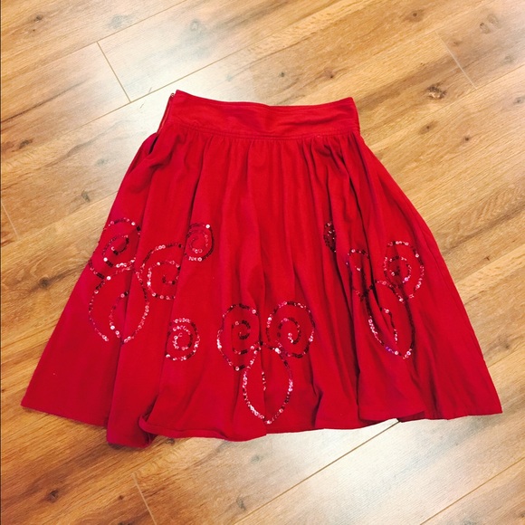 Disney red skirt!