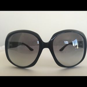 Christian Dior Glossy Sunglasses 584 Shiny Black