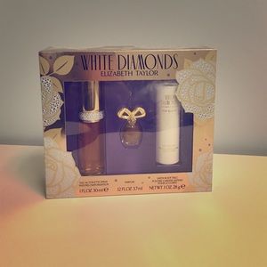 Elizabeth Taylor White Diamonds 3 piece set