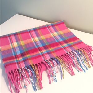 Cashmere Plaid Scarf