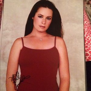 Authentic Holly Marie Comb autograph