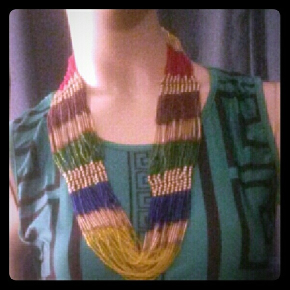 Beaded Boho Necklace